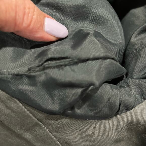 J. Crew Vintage Wool Blend Military Women’s Winter Jacket Preppy Minimalist M - Picture 4 of 6